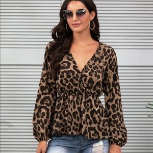 Leopard Print Top